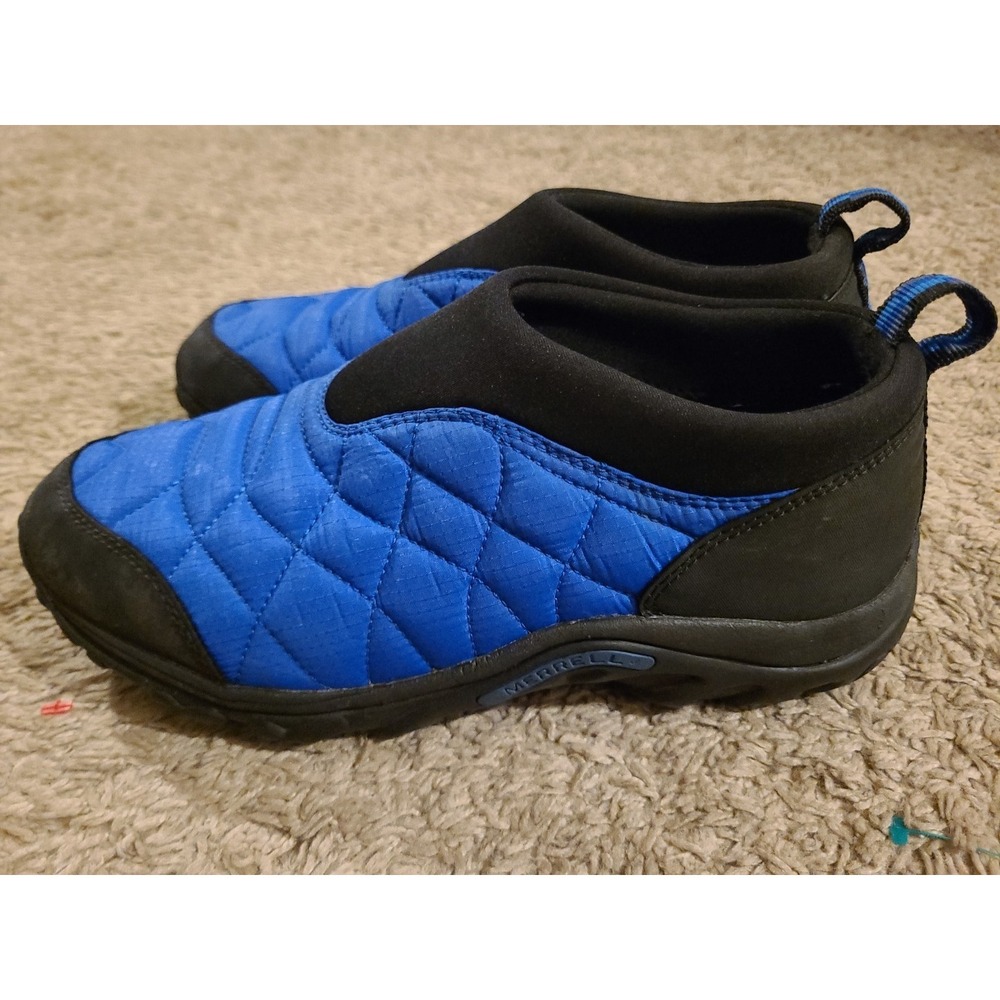 Merrell Alpine Moc Quilted Insulated Slip On Shoes Women's Size 8 Blue